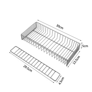 Huasimeng 304 Stainless Steel Chopstick Holder Draining Basket For Kitchen Cutlery Storage Minimalist Design - Product Image 2