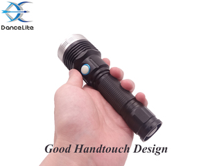 Oem thép không gỉ đầu 18650 USB Sạc đèn pin trực tiếp Sạc đèn pin SST-20 1000Lumens ánh sáng trắng - Product Image 5