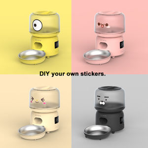 Yeni akıllı otomatik kedi köpek <span class=keywords><strong>Pet</strong></span> besleyici elektrikli oto <span class=keywords><strong>Pet</strong></span> yemek kasesi zamanlı tedavi dağıtıcı yavru kedi için kuru gıda paslanmaz çelik - Product Image 6