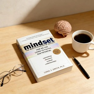 Mindset de Carol S. Dweck, livre de lecture sur la croissance cognitive et la construction d'une mentalité de réussite - Product Image 1