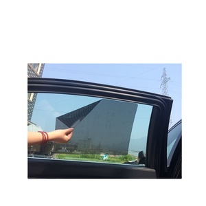 Bên ô tô cửa sổ che nắng bên cửa sổ màu logo xe dù để che nắng in có thể gập lại tùy chỉnh - Product Image 1