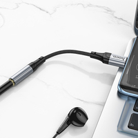 Adaptateur audio numérique HOCO USB Type C vers prise casque 3,5 mm pour Sumsang Xiaomi Redmi Poco Pixel LG Câble auxiliaire 3,5 mm