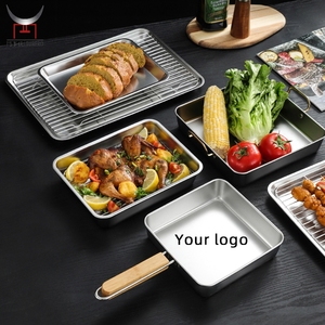 Tùy Chỉnh Dải Làm Mát Rack Set Hấp Nướng Giá Thép Không Gỉ Bánh Pan Cho Nướng Đồ hộp Nấu Ăn Nâng Thực Phẩm Lò Nướng An Toàn - Product Image 1