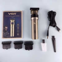 Vgr V-991 T Lame Zero Cut Machine Sans Fil Barbier Électrique Rechargeable Professionnel Tondeuse à cheveux Pour Hommes