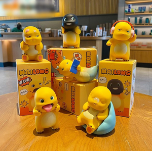 Горячая распродажа: 6 шт./кор. — коллекционные игрушки-сюрпризы (слепые коробки), милые аниме-фигурки, мини-игрушки с флокированием, лучшие подарки - Product Image 1