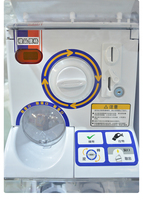 Distributeur automatique de capsules métalliques à monnayeur de couleur blanche, modèle Egg Twister, avec alimentation 110/220V