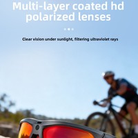 Nouvelles lunettes intelligentes IA transfrontalières Meta avec caméra 13MP pour appels, lecture de musique, contrôle tactile, traduction IA et conception coupe-vent