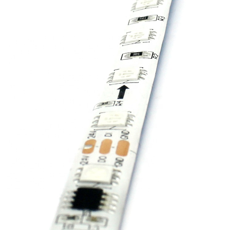 WS2811 Individually Addressable LED Strip 5V 12V 5050 SMD RGB Programmable Full Color Pixel Holiday Light Strip 30/60 LEDs/m 5M