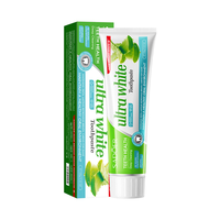 Dentifrice SADOER OEM à l'Aloe Vera Ultra Blanc 100g Marque Blanche Nettoyage en Profondeur Élimine les Taches Blanchit les Dents Haleine Fraîche Soin des Gencives