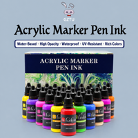 Ensemble de peinture acrylique pour enfants, 36 couleurs, 10 ml, compatible avec le verre et le papier, personnalisation OEM/ODM