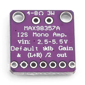 MAX98357 <strong>I2S</strong> Audio Amplifier Module Audio Amplifiers Filterless Class D Amplifier for <strong>Raspberry</strong> <strong>Pi</strong> ESP32 - Product Image 6