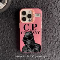 Nouvelle coque de téléphone à chargement magnétique sans fil personnalisée tendance de CP Company pour iPhone 16 15 14 13 Pro Max