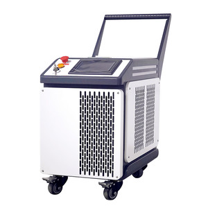 New Wide Area Pulse <b>Laser</b> <b>Cleaning</b> <b>Machine</b> High Speed Rust Stripper for Large Steel and Aluminum Structure Parts - Product Image 1