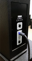 Système de sonorisation actif PWS10 POWAVESOUND, enceinte PA amplifiée de 10 pouces, module d'amplification bi-AMP intégré avec processeur audio numérique