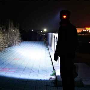 Sáng T6 Led Đèn Pha đèn pin ngoài trời không thấm nước Đèn pha 5/6/7/8 T6 + COB LED công suất cao USB sạc đèn pha - Product Image 6