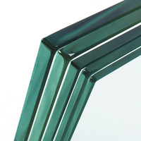 Aquarium en verre trempé - Petite taille, haute résistance, design moderne, respectueux de l'environnement, écran d'affichage extérieur, utilisation en salle de bain, fabriqué en Chine