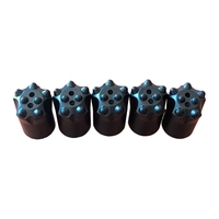 Forets de forage de roche REALON OEM en acier au carbone forgé, 11 degrés, 7 boutons, 34mm-40mm, forets coniques