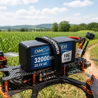 Batterie LiPo haute performance 22,2V 6S 20000mAh 10C pour drone industriel