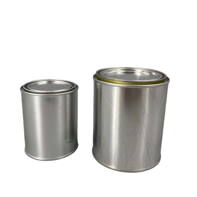 Factory Customized 1L Round Tinplate Can