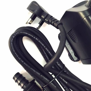 مضخة مياه غاطسة بالنافورة: 800GPH 16W مضخة حوض أسماك هادئة للغاية قابلة للتعديل مع 3 فوهات 10 قدم رفع عالي للبركة الصغيرة - Product Image 6