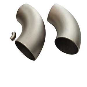 Fabrika <span class=keywords><strong>ASTM</strong></span> <span class=keywords><strong>B363</strong></span> sınıf <span class=keywords><strong>2</strong></span> saf titanyum 45 ° boru dirsek titanyum alaşımlı dikişsiz boru dirsekler - Product Image 3