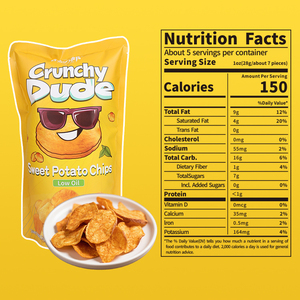 Châu Á Snack khoai lang khoai tây chiên nóng bán ngon lành mạnh khoai lang khoai tây chiên - Product Image 3