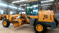 NIVO 65kw mini niveleuse 6ton PY80V 80hp route rouleau niveleuse moteur ou pièces ou 120hp à 360hp travail en option avec pavé d'asphalte