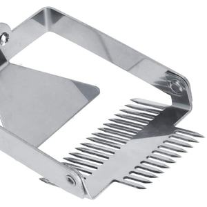 ส้อมน้ำผึ้งสแตนเลสแบบสองหัว, ที่ตักน้ำผึ้งแบบกรอบรัง, อุปกรณ์เลี้ยงผึ้ง - Product Image 3