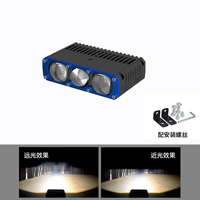 DEAO S301 3000K 6000K Grille LED Lumière Projecteur Bi-LED Accessoires Phare de Voiture Prix Usine