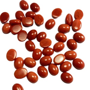 Echte Italiaanse <span class=keywords><strong>Coral</strong></span> 4X6 5X7 Red <span class=keywords><strong>Coral</strong></span> Gekalibreerd Losse Edelsteen Groothandel