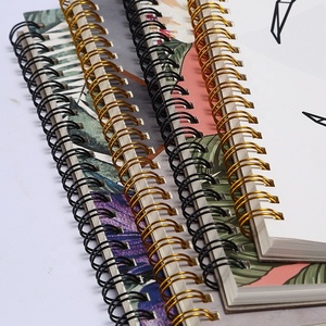 Tùy chỉnh in <span class=keywords><strong>A4</strong></span> bán buôn xoắn ốc máy tính xách tay Sketchbook vẽ cuốn sách phác thảo Pad - Product Image 5