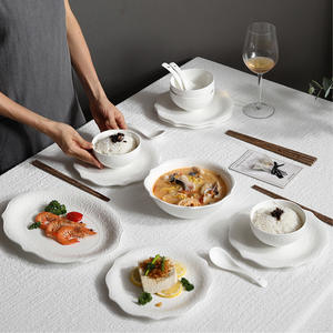 Juego de Vajilla de Color Sólido con Diseño de Frutas, Platos de Porcelana y Cerámica, Platos Hondos para Ramen, Aptos para Lavavajillas, Microondas y Horno - Product Image 2