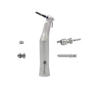 Dental LED Contra ángulo Acero inoxidable Baja velocidad <span class=keywords><strong>20</strong></span>:<span class=keywords><strong>1</strong></span> Pulverizador de agua externo Implante Pieza de mano - Product Image 3