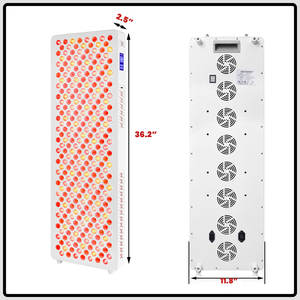 Ideotherapy disesuaikan mesin terapi lampu Led, Panel terapi cahaya merah inframerah untuk penggunaan seluruh tubuh 590nm 940nm - Product Image 2