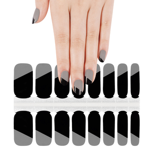 Décoration d'ongles chinoise personnalisée, 100% véritable gel, bandes de vernis à ongles, autocollants, paillettes 2D, enveloppes de feuille pour ongles - Product Image 4
