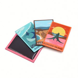 Hot Selling Refrigerator Items Custom Design Indonesia Bali Beach Souvenir Gift Tin <b>Fridge</b> Magnet - Product Image 5