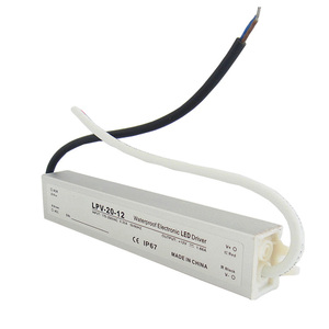 वाटरप्रूफ ip67 20w वोल्टेज 12v की अगुवाई वाली स्ट्रिप नीऑन डोर स्विचिंग पावर सप्लाई - Product Image 2