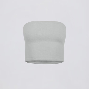 2025 personnalisé mode léger Bandeau haut pour les femmes doux respirant actif Yoga extensible salon porter mignon plaine blanc bustier tubulaire - Product Image 4