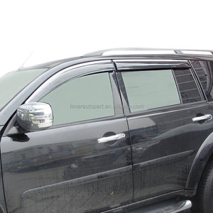 HFTM Mitsubishi Pajero Sport Luxe Pare-soleil anti-âge pour fenêtre, déflecteur de pluie, pare-vent PMMA <span class=keywords><strong>PC</strong></span> - Product Image 5