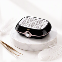 Aspirateur à poussière pour ongles SML à vitesse réglable, contrôle par bouton, puissance d'aspiration, plaque filtrante amovible, modèle de traitement des ongles absorbant la poussière