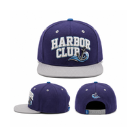 Gorra de Béisbol Original Personalizada de 6 Paneles con Visera Plana, Logotipo Bordado en 3D, Placa Metálica, Ajustable, Gorras Deportivas Urbanas, Gorra Snapback