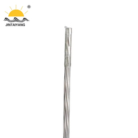 Vollständig aus Aluminiumlegierung Gefertigtes 35mm Blankes Hochspannungs-Oberleitungskabel für Kraftwerke