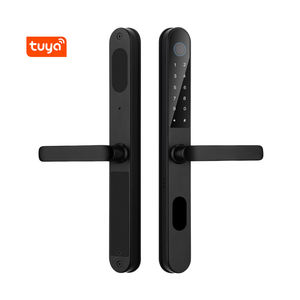 Cerradura Inteligente para Puerta con Video WiFi Tuya, Cámara Impermeable IP68, Cerradura Digital con Huella Dactilar para Exteriores con <span class=keywords><strong>Timbre</strong></span> Integrado - Product Image 1