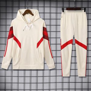 पुरुषों की फुटबॉल क्लब टीम खेल सूट थेल और गुणवत्ता वाले खिलाड़ी हुडी थोक फुटबॉल प्रशिक्षण ट्रैकसूट - Product Image 1