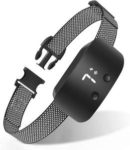 Hersteller OEM ODM Haustier liefert hochwertige Piepton <span class=keywords><strong>Vibration</strong></span> E-Shock Anti Bark Halsband für das Training von Hunden - Product Image 1