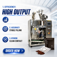 Machine d'emballage VFFS automatique pour café filtre suspendu, avec dosage quantitatif, qualité alimentaire