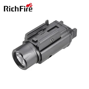 Newest bright 1500 lumen magnetic Customer Logo light 20mm tactical light flashlight