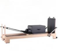 Machine de Pilates Cadillac professionnelle en bois de chêne, équipement de fitness complet pour studio, système de tension multi-niveaux, durable et réglable