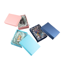 Caja de Almacenamiento de Joyería de Cartón Rígido Personalizada con Tapa, Impresa con Lámina Dorada, Grabada en Relieve, con Recubrimiento UV y Barnizado