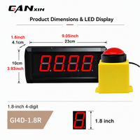 Minuterie de jeu Portable 1.8 pouces 4 chiffres numérique 10s Challenge avec bouton Start Stop pour le marketing promotionnel attirer les clients